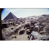 Abu Bakr Cemetery: Site: Giza; View: Akhethetep; Lepsius 20-21; Mastaba X (ABC)